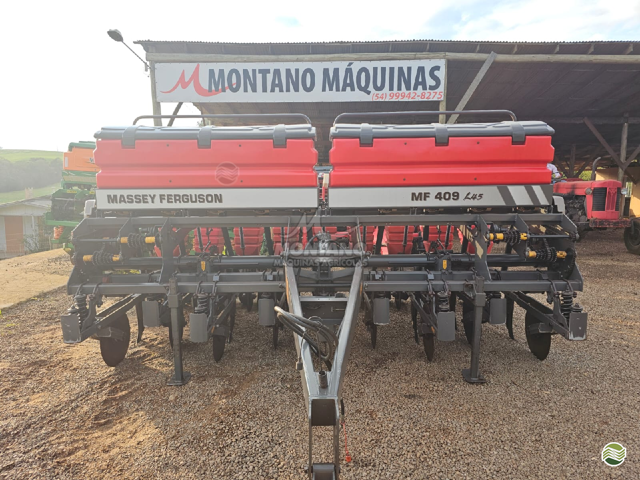 PLANTADEIRA MASSEY FERGUSON MF 409 Montano Máquinas Agrícolas LAGOA VERMELHA RIO GRANDE DO SUL RS